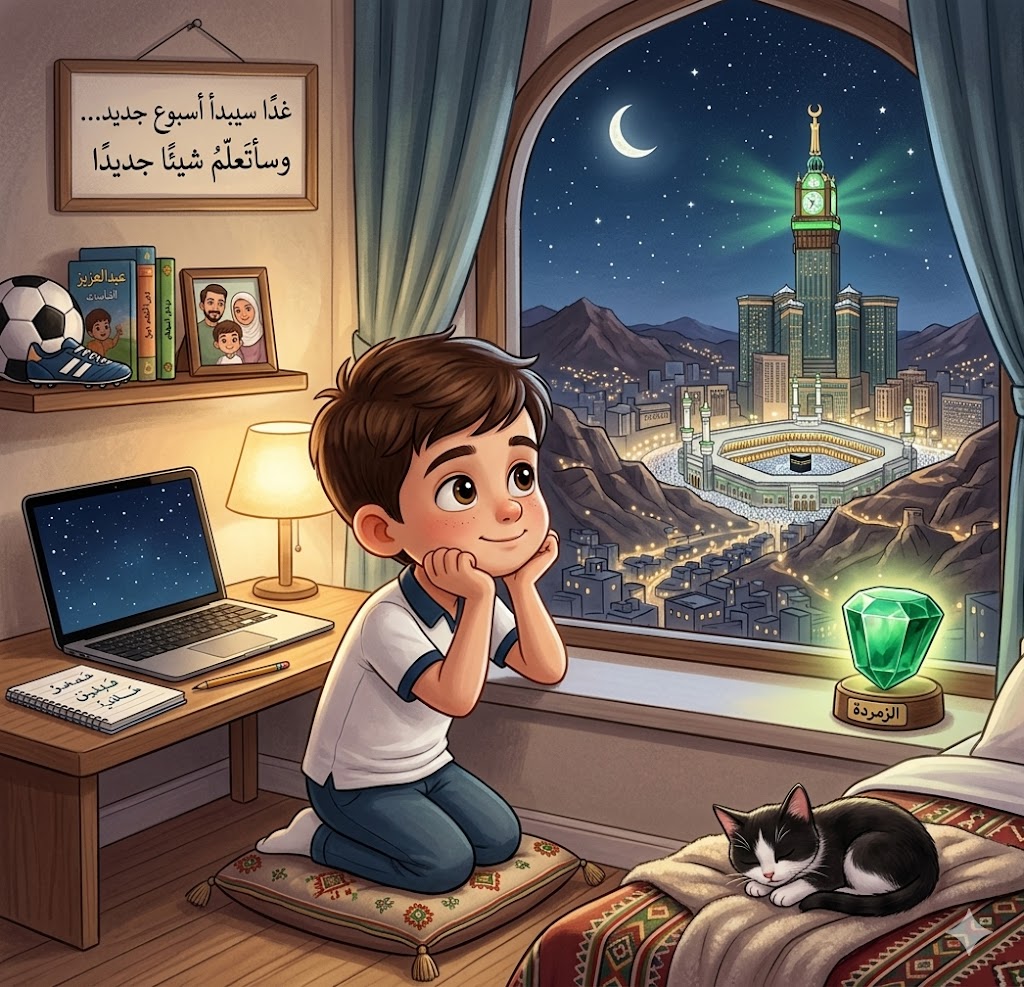 قصة عبدالعزيز  الرابعة حلم صغير يكبر